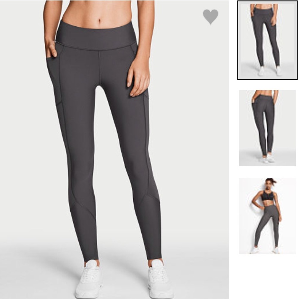 Gray leggings